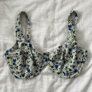 Abercrombie and Fitch Floral Bikini Top